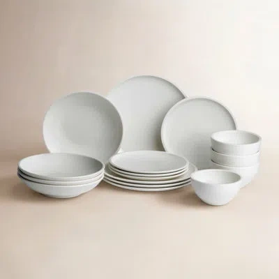 Villeroy & Boch Artesano Original 16 Piece Porcelain China Dinnerware Set, Service For 4 In White