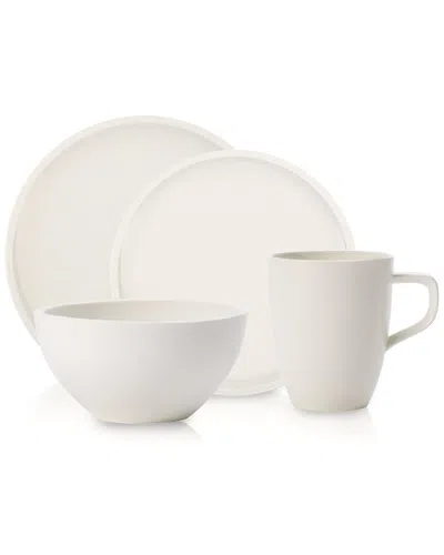 Villeroy & Boch Artesano Original 4pc Place Setting In White
