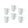 Villeroy & Boch Set Of 6 Artesano Original Mugs In White