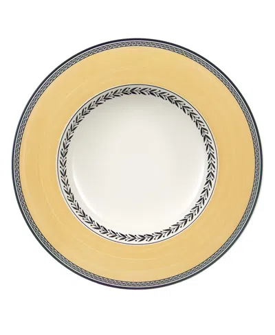 Villeroy & Boch Audun Chasse Rim Soup Bowl In Yellow