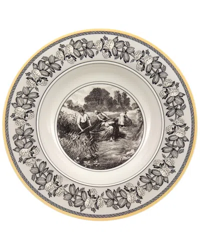 Villeroy & Boch Audun Ferme 9.5in Rim Soup Bowl In Gray