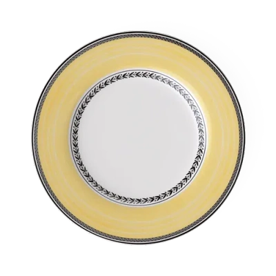 Villeroy & Boch Audun Fleur Dinner Plate In Yellow