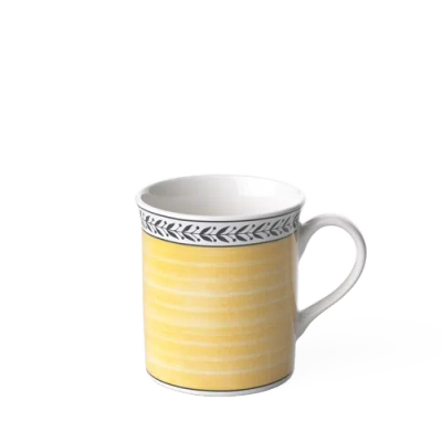 Villeroy & Boch Audun Fleur Mug In Yellow