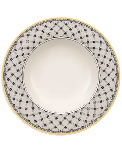 Villeroy & Boch Audun Promenade 9.5in Rim Soup Bowl In White