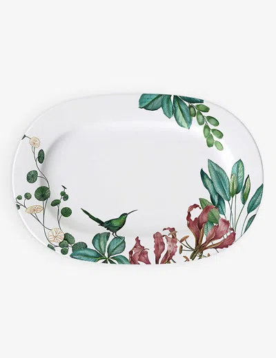 VILLEROY & BOCH AVARUA FLORAL PORCELAIN OVAL PLATTER 41CM,58676593