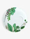 Villeroy & Boch Avarua Leaf-print Porcelain Espresso Saucer 14.5cm