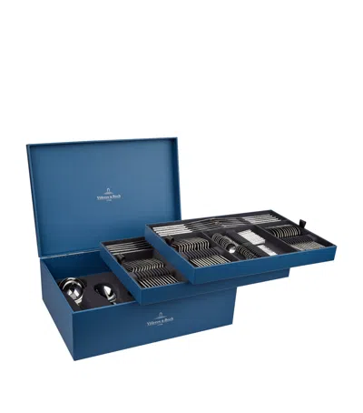 Villeroy & Boch Blacksmith 113-piece Cutlery Set In Silver