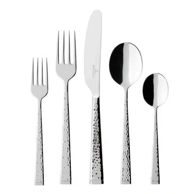 Villeroy & Boch Blacksmith 60 Piece Flatware Set, Service For 12