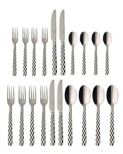 Villeroy & Boch Boston 20pc Flatware Set In Gray