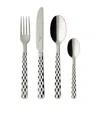 Villeroy & Boch Boston 24-piece Stainless Steel Cutlery Set In Metallic