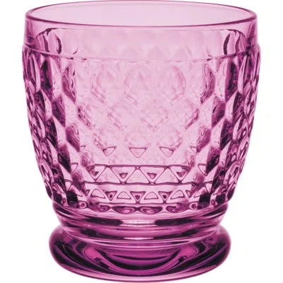 Villeroy & Boch Boston Berry Double Old-fashioned Tumbler In Pink