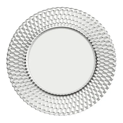 Villeroy & Boch Boston Buffet Plate  Set Of 2 In Clear