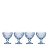 Villeroy & Boch Boston Champagne/dessert Bowls, Set Of 4 In Blue