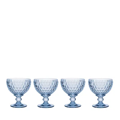 VILLEROY & BOCH BOSTON CHAMPAGNE/DESSERT BOWLS, SET OF 4,73098341
