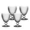 Villeroy & Boch 14 oz Boston Crystal Goblet, Set Of 4 In Smoke