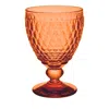 Villeroy & Boch Boston Wine Glass In Orange