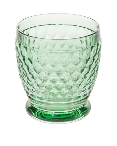 Villeroy & Boch Boston Colored Double Old Fashioned Tumbler In Green