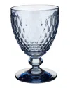 Villeroy & Boch Ston Coloured Red Wine Goblet In Blue