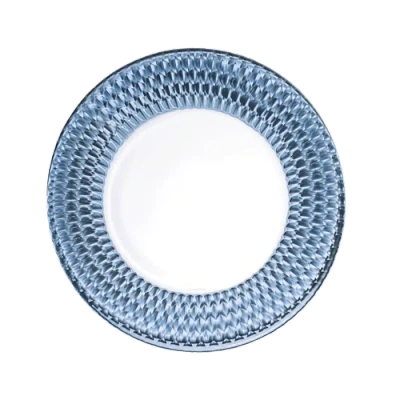 Villeroy & Boch Boston Coloured Buffet Plate Set Of 2 In Blue