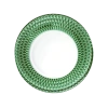 Villeroy & Boch Boston Set Of 2 Colored Buffet Plates In Green