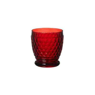 Villeroy & Boch Boston Coloured Set Of 4 Dof In Red