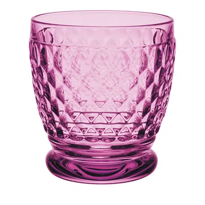 Villeroy & Boch Boston Double Old Fashioned Glass In Berry