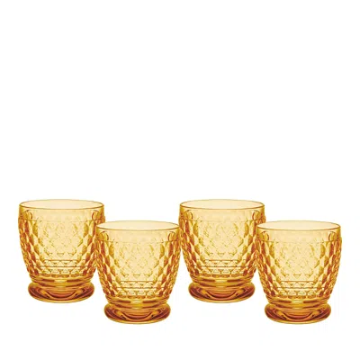 VILLEROY & BOCH BOSTON DOUBLE OLD-FASHIONED GLASS, SET OF 4