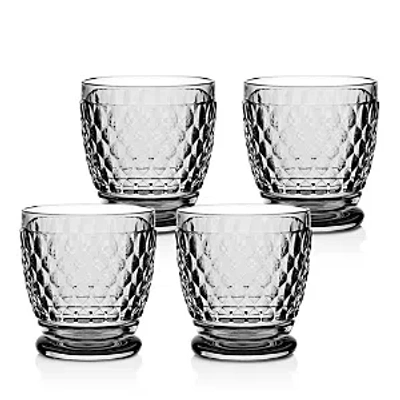 VILLEROY & BOCH BOSTON DOUBLE OLD-FASHIONED GLASS, SET OF 4