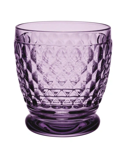 Villeroy & Boch Boston Double Old-fashioned/tumbler Glass In Purple