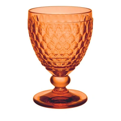 Villeroy & Boch Boston Goblet In Apricot