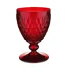 Villeroy & Boch Boston Colored Water Goblet In Red