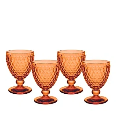 Villeroy & Boch Boston Goblets, Set Of 4