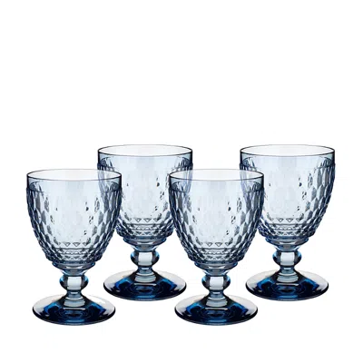 VILLEROY & BOCH BOSTON GOBLET, SET OF 4,73097837