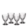 Villeroy & Boch Set Of 4 Boston Water Goblets In Clear