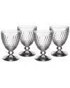 Villeroy & Boch Set Of 4 Boston Water Goblets