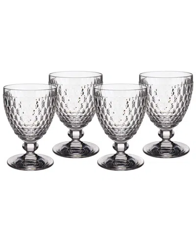VILLEROY & BOCH VILLEROY & BOCH BOSTON GOBLETS SET OF 4