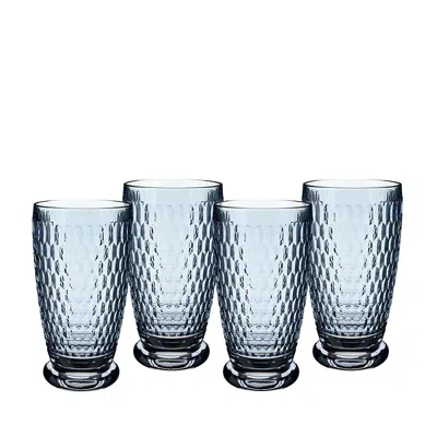 VILLEROY & BOCH BOSTON HIGHBALL GLASS, SET OF 4