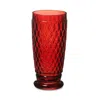 Villeroy & Boch Boston Highball In Red