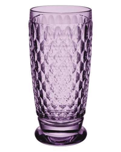 Villeroy & Boch Boston Highball/tumbler Glass In Purple