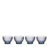 Villeroy & Boch Boston Individual Bowl, Set Of 4 In Blue