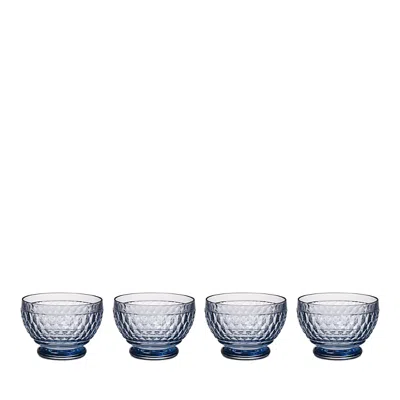 VILLEROY & BOCH BOSTON INDIVIDUAL BOWL, SET OF 4