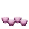 Villeroy & Boch Set Of 4 Boston Berry Individual Bowls In Purple