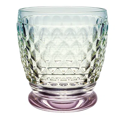 Villeroy & Boch Boston Pearl Crystal Double Old Fashioned Glasses, Set Of 4 In Multi