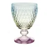 Villeroy & Boch Boston Pearl Crystal Red Wine Glasses, Set Of 4 In Multi