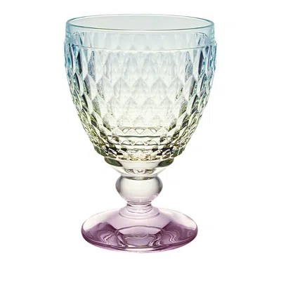Villeroy & Boch Boston Pearl Crystal Red Wine Glasses, Set Of 4 In Multi