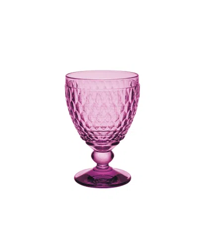 Villeroy & Boch Boston Red Wine Glass In Berry