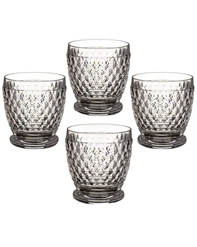 VILLEROY & BOCH VILLEROY & BOCH BOSTON SET OF 4 DOUBLE OLD FASHIONED GLASSES