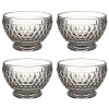Villeroy & Boch Boston Set Of 4 Individual Bowl In Clear