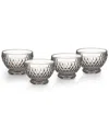 Villeroy & Boch Boston Individual Bowl, Set Of 4 In Clear