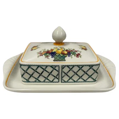 Pre-owned Villeroy & Boch Butter Dish By Helene Von Boch, 1970s Germany In Sand